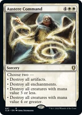 Austere Command [Commander Legends: Battle for Baldur's Gate]