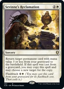 Sevinne's Reclamation [Commander Legends: Battle for Baldur's Gate]
