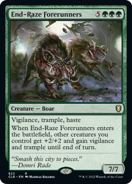End-Raze Forerunners [Commander Legends: Battle for Baldur's Gate]