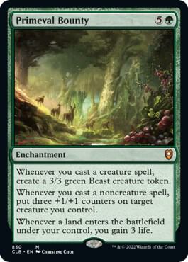 Primeval Bounty [Commander Legends: Battle for Baldur's Gate]