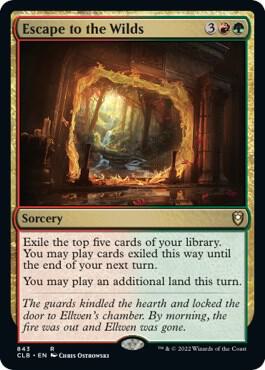 Escape to the Wilds [Commander Legends: Battle for Baldur's Gate]