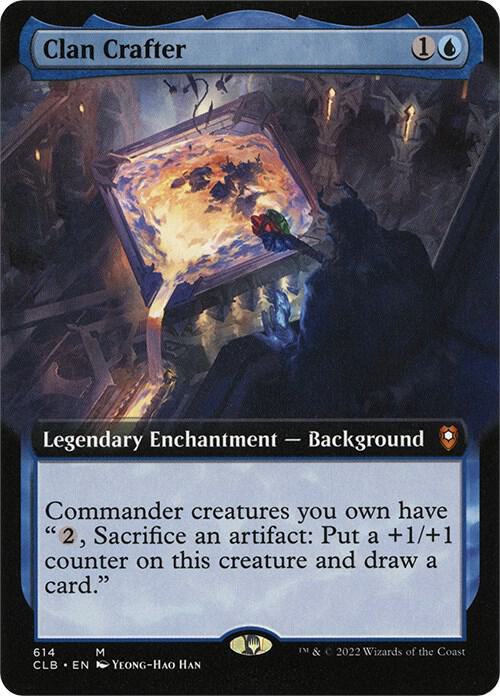 Clan Crafter (Extended Art) [Commander Legends: Battle for Baldur's Gate]