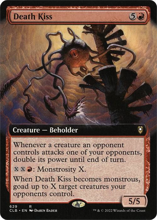 Death Kiss (Extended Art) [Commander Legends: Battle for Baldur's Gate]