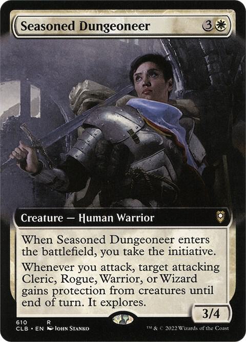 Seasoned Dungeoneer (Extended Art) [Commander Legends: Battle for Baldur's Gate]