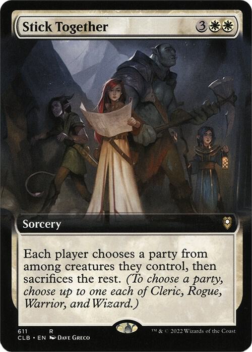 Stick Together (Extended Art) [Commander Legends: Battle for Baldur's Gate]