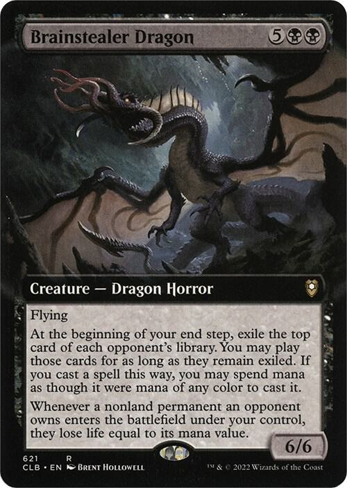 Brainstealer Dragon (Extended Art) [Commander Legends: Battle for Baldur's Gate]