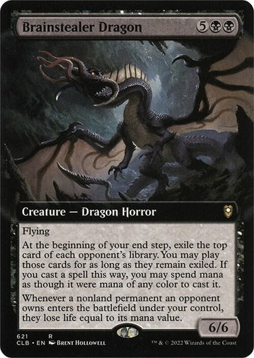 Brainstealer Dragon (Extended Art) [Commander Legends: Battle for Baldur's Gate]