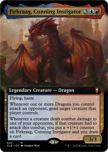 Firkraag, Cunning Instigator (Extended Art) [Commander Legends: Battle for Baldur's Gate]