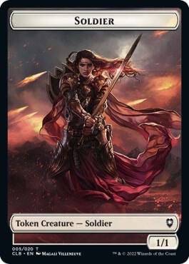 Soldier Token [Commander Legends: Battle for Baldur's Gate Tokens]