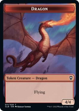 Dragon Token [Commander Legends: Battle for Baldur's Gate Tokens]