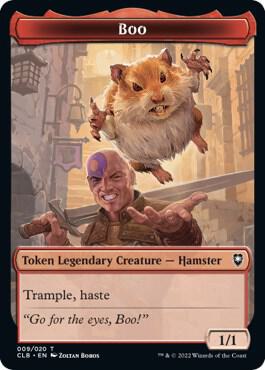 Boo Token [Commander Legends: Battle for Baldur's Gate Tokens]