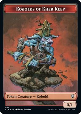 Kobolds of Kher Keep // Treasure Double-Sided Token [Commander Legends: Battle for Baldur's Gate Tokens]