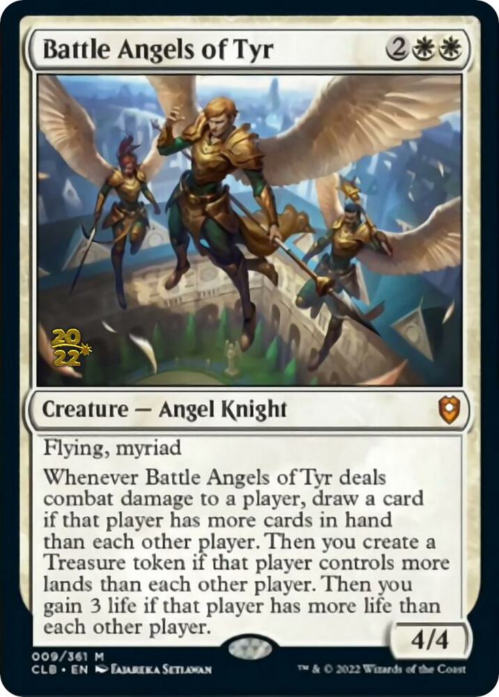 Battle Angels of Tyr [Commander Legends: Battle for Baldur's Gate Prerelease Promos]