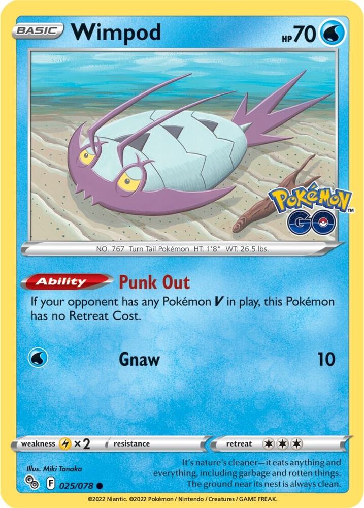 Wimpod (025/078) [Pokémon GO]