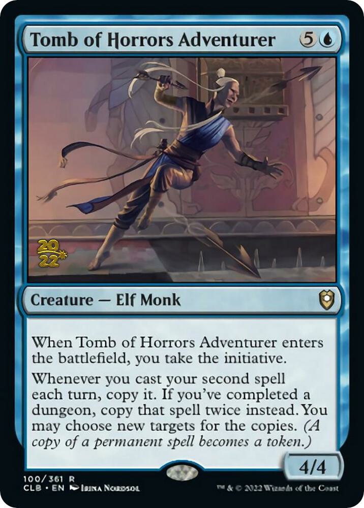Tomb of Horrors Adventurer [Commander Legends: Battle for Baldur's Gate Prerelease Promos]