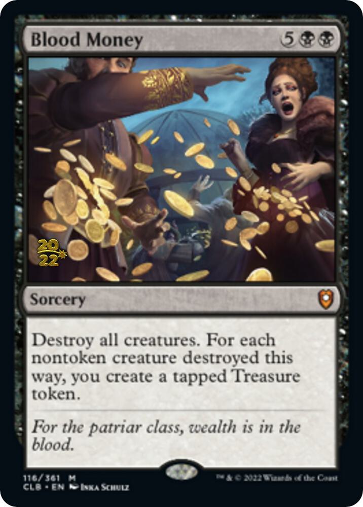 Blood Money [Commander Legends: Battle for Baldur's Gate Prerelease Promos]