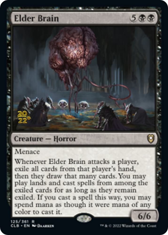Elder Brain [Commander Legends: Battle for Baldur's Gate Prerelease Promos]