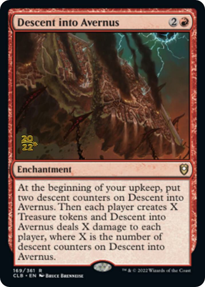 Descent into Avernus [Commander Legends: Battle for Baldur's Gate Prerelease Promos]