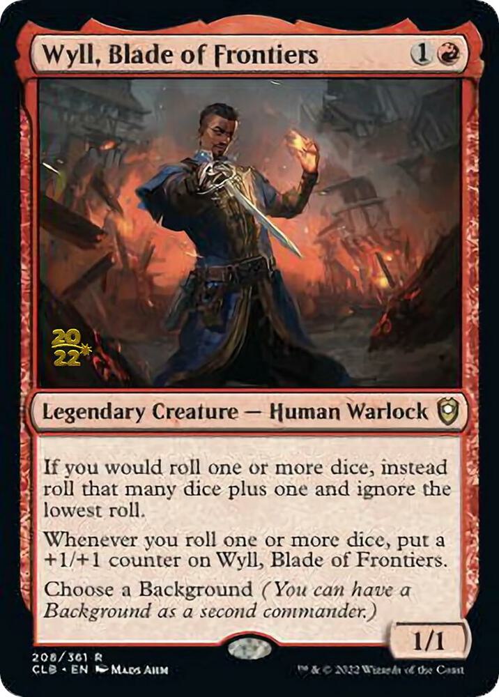 Wyll, Blade of Frontiers [Commander Legends: Battle for Baldur's Gate Prerelease Promos]
