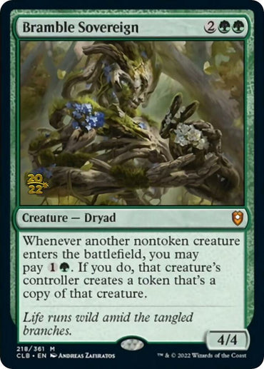 Bramble Sovereign [Commander Legends: Battle for Baldur's Gate Prerelease Promos]