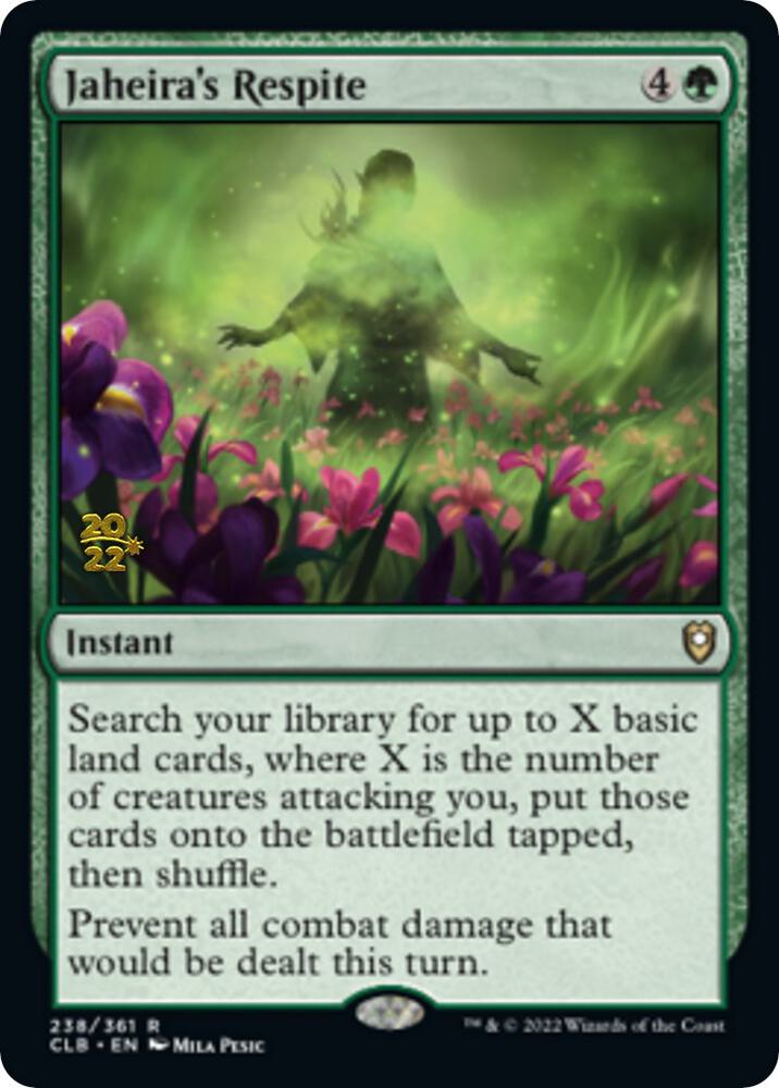 Jaheira's Respite [Commander Legends: Battle for Baldur's Gate Prerelease Promos]