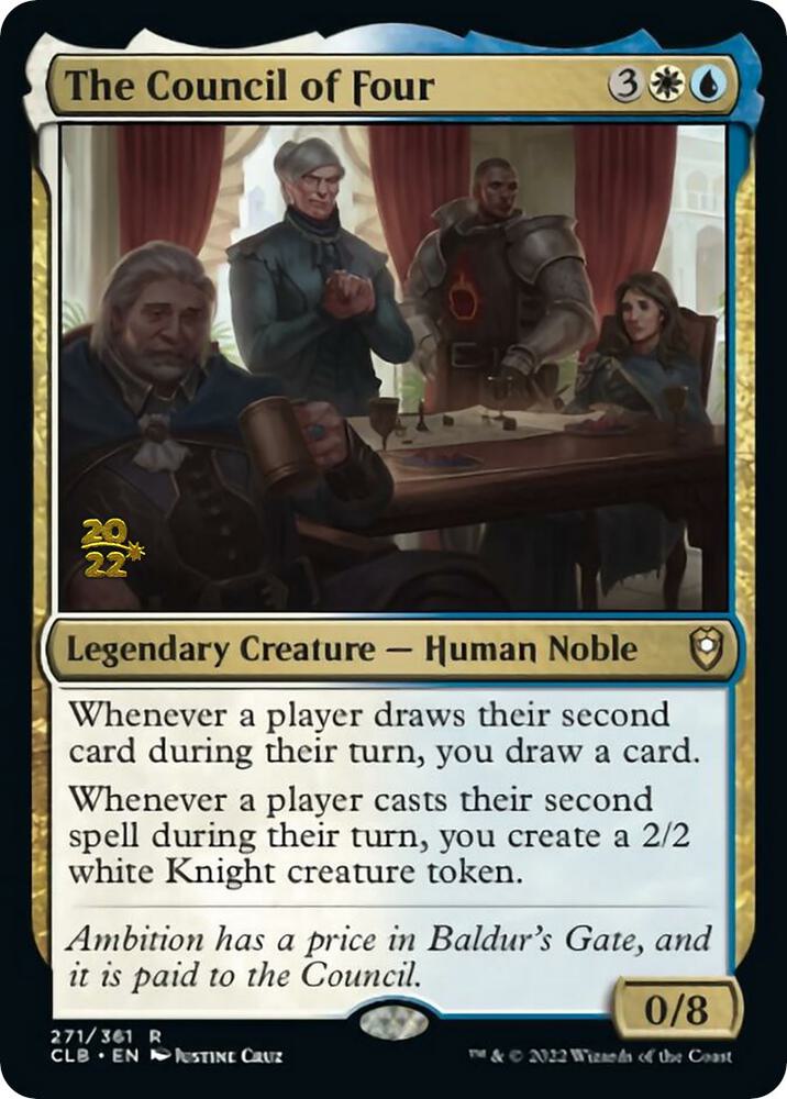 The Council of Four [Commander Legends: Battle for Baldur's Gate Prerelease Promos]