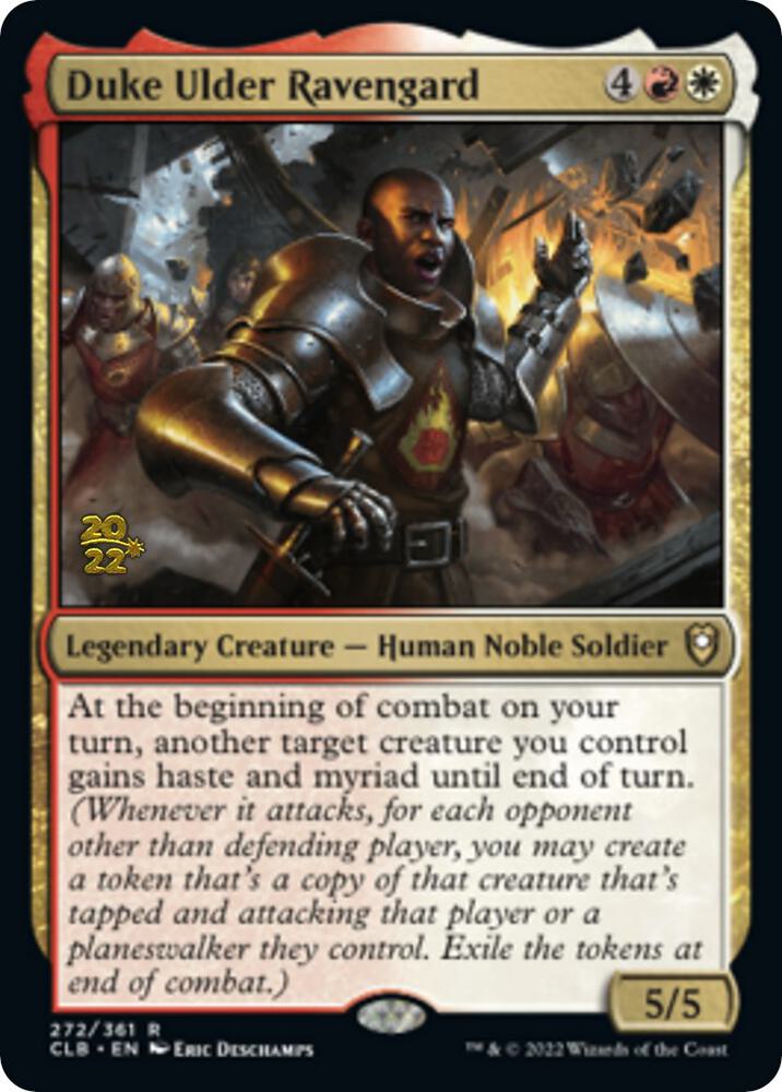 Duke Ulder Ravengard [Commander Legends: Battle for Baldur's Gate Prerelease Promos]