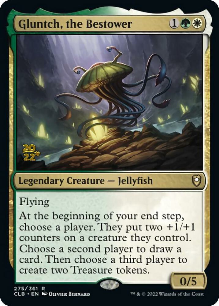 Gluntch, the Bestower [Commander Legends: Battle for Baldur's Gate Prerelease Promos]