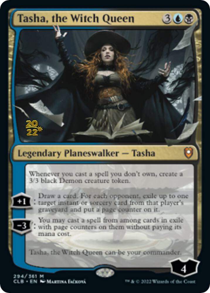 Tasha, the Witch Queen [Commander Legends: Battle for Baldur's Gate Prerelease Promos]