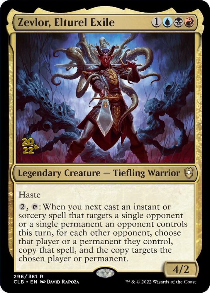 Zevlor, Elturel Exile [Commander Legends: Battle for Baldur's Gate Prerelease Promos]