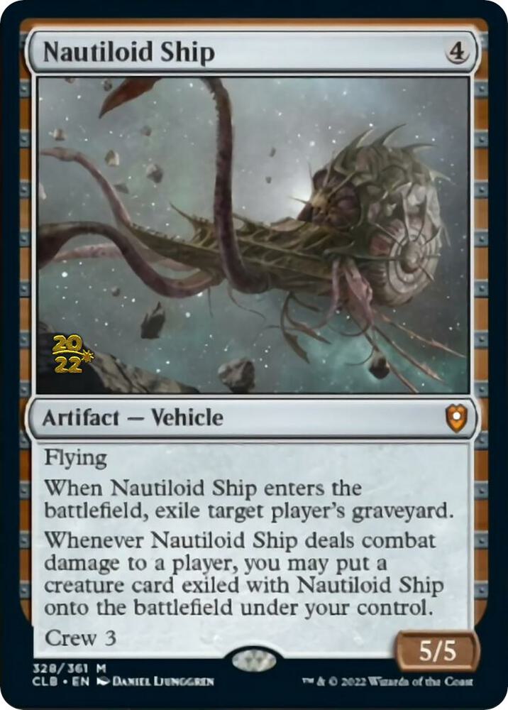 Nautiloid Ship [Commander Legends: Battle for Baldur's Gate Prerelease Promos]