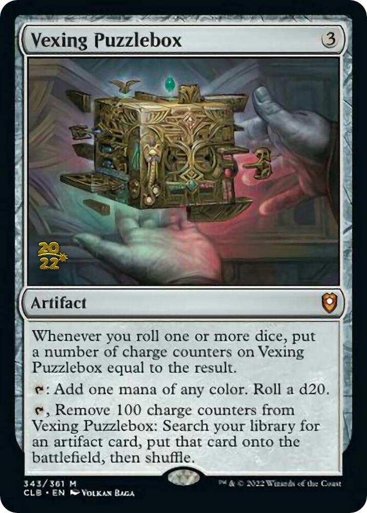 Vexing Puzzlebox [Commander Legends: Battle for Baldur's Gate Prerelease Promos]