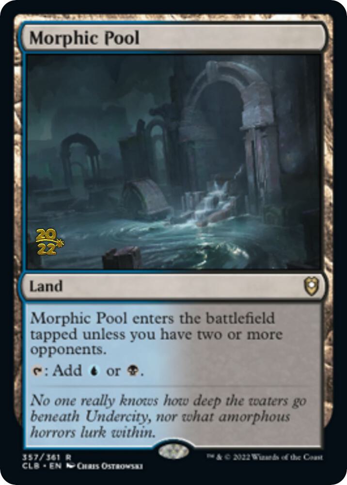 Morphic Pool [Commander Legends: Battle for Baldur's Gate Prerelease Promos]