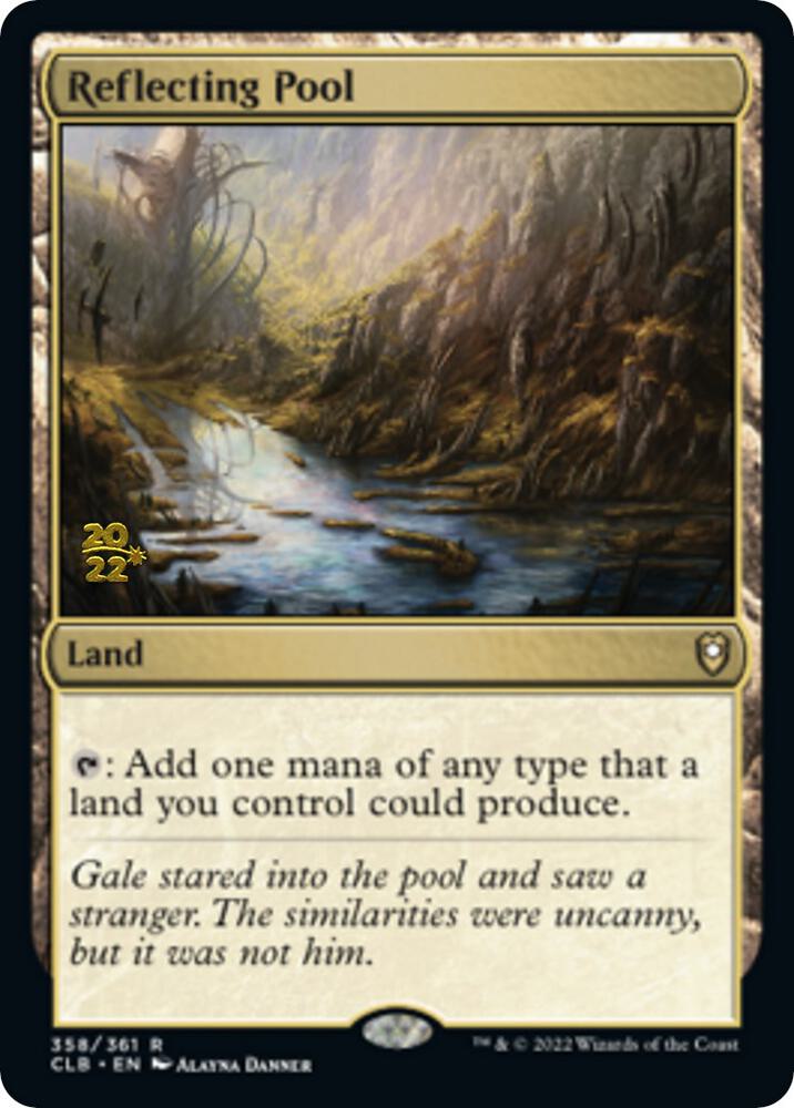 Reflecting Pool [Commander Legends: Battle for Baldur's Gate Prerelease Promos]