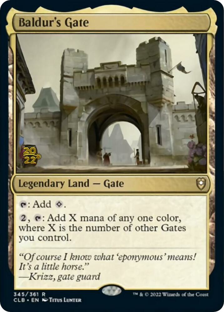 Baldur's Gate [Commander Legends: Battle for Baldur's Gate Prerelease Promos]