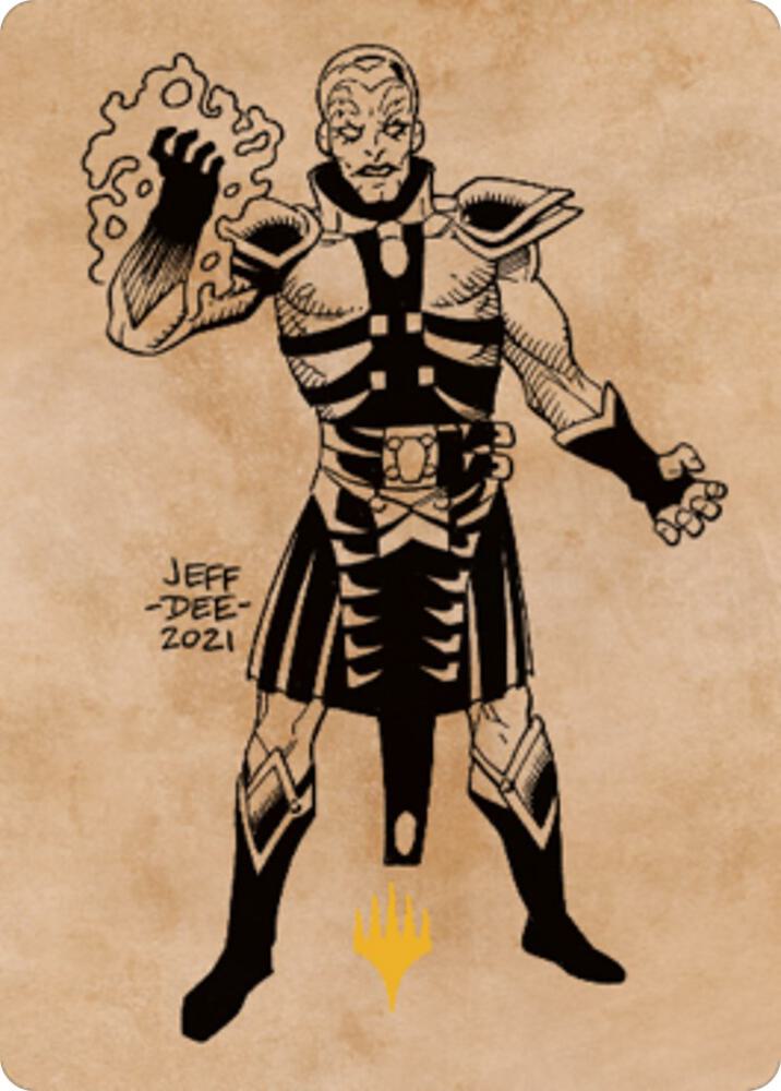 Jon Irenicus, Shattered One Art Card (67) (Gold-Stamped) [Commander Legends: Battle for Baldur's Gate Art Series]