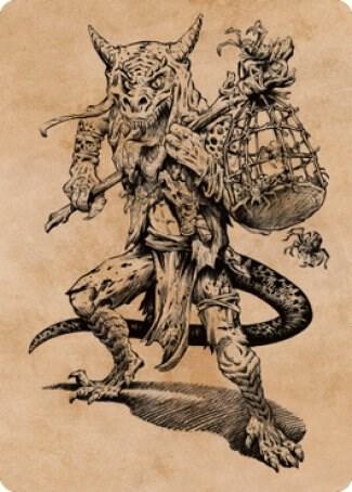 Taunting Kobold Art Card [Commander Legends: Battle for Baldur's Gate Art Series]