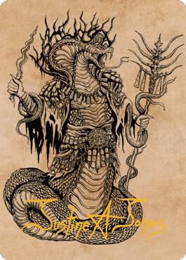 Sivriss, Nightmare Speaker Art Card (51) (Gold-Stamped Signature) [Commander Legends: Battle for Baldur's Gate Art Series]