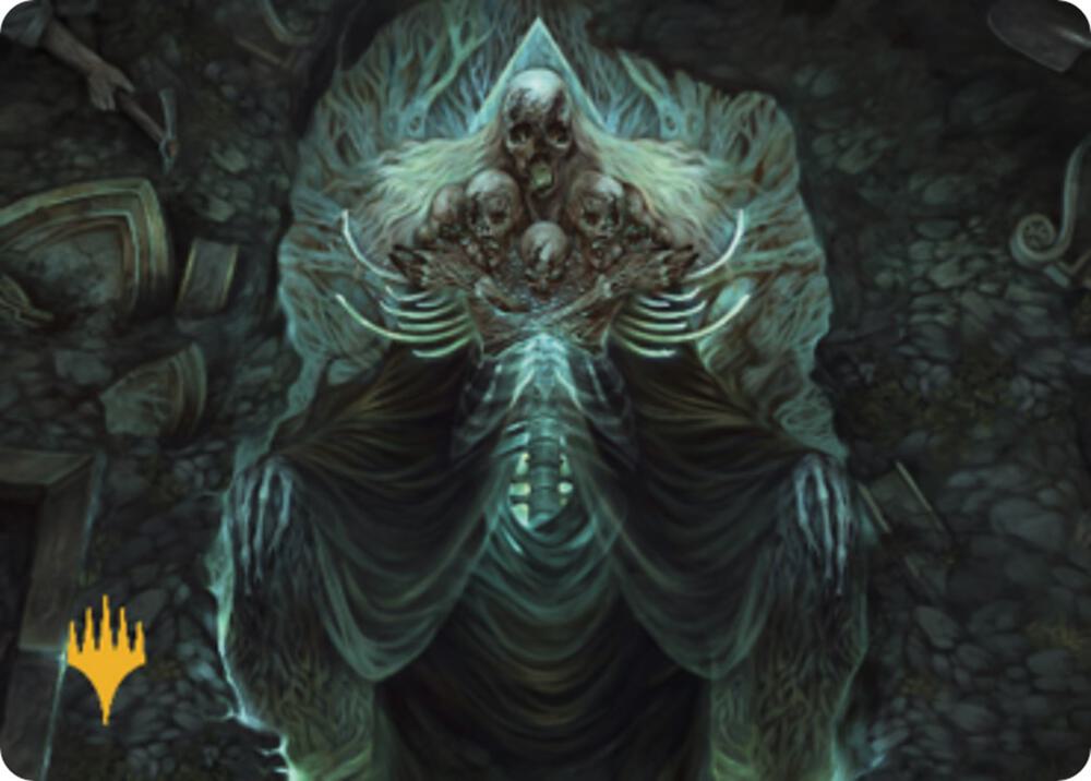 Myrkul, Lord of Bones Art Card (39) (Gold-Stamped) [Commander Legends: Battle for Baldur's Gate Art Series]