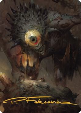 Nothic Art Card (Gold-Stamped Signature) [Commander Legends: Battle for Baldur's Gate Art Series]