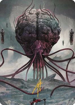 Elder Brain Art Card (Gold-Stamped Signature) [Commander Legends: Battle for Baldur's Gate Art Series]