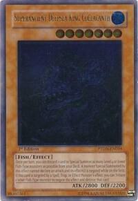 Superancient Deepsea King Coelacanth [PTDN-EN034] Ultimate Rare