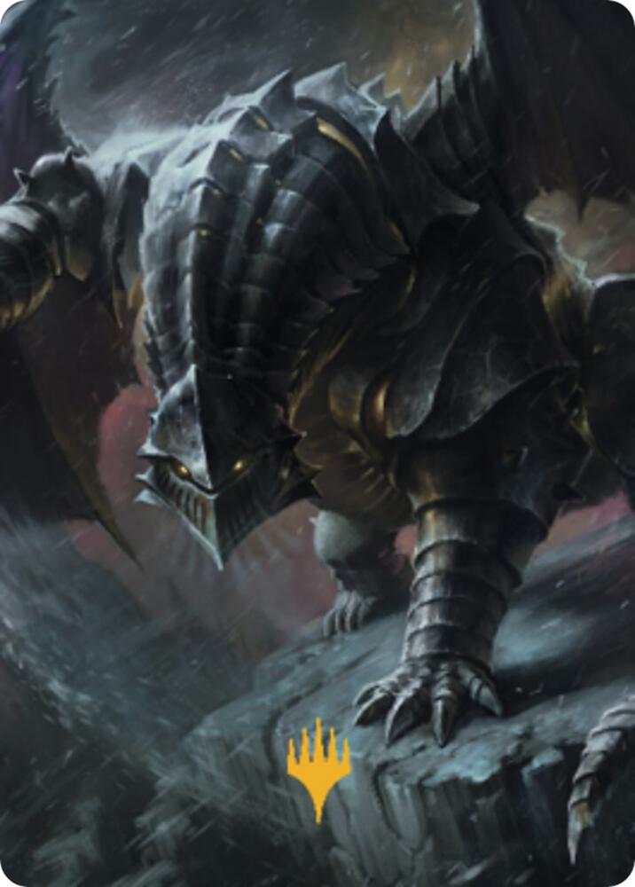 Chardalyn Dragon Art Card (Gold-Stamped Signature) [Commander Legends: Battle for Baldur's Gate Art Series]