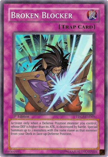 Broken Blocker [TDGS-EN069] Super Rare