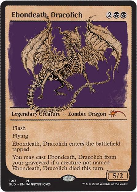 Ebondeath, Dracolich (Showcase) [Secret Lair Drop Series]