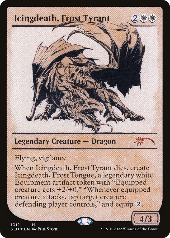 Icingdeath, Frost Tyrant (Showcase) [Secret Lair Drop Series]