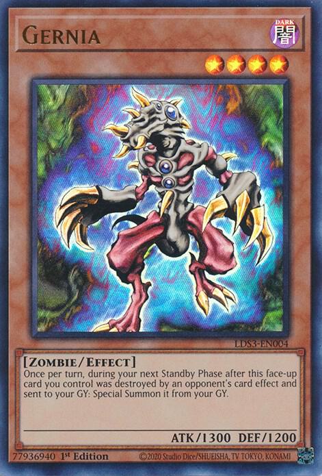 Gernia [LDS3-EN004] Ultra Rare
