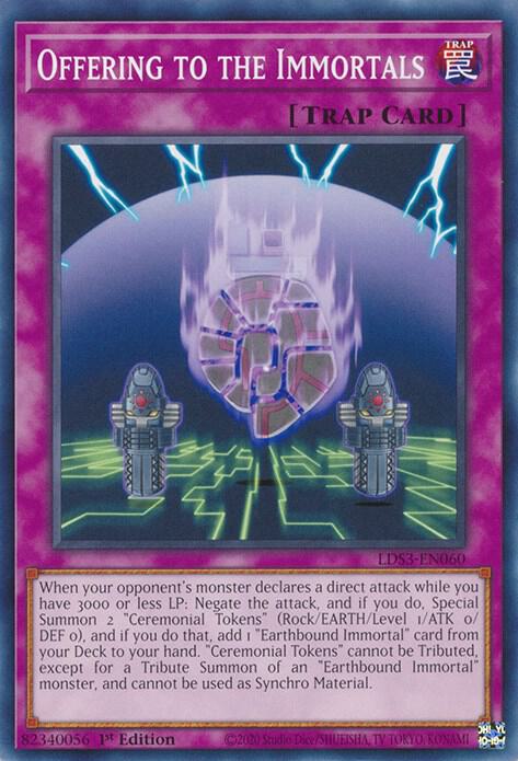 Offering to the Immortals [LDS3-EN060] Common