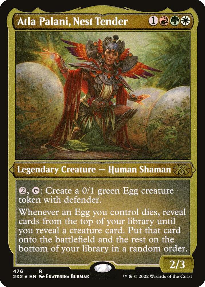 Atla Palani, Nest Tender (Foil Etched) [Double Masters 2022]