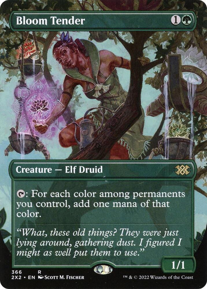 Bloom Tender (Borderless Alternate Art) [Double Masters 2022]